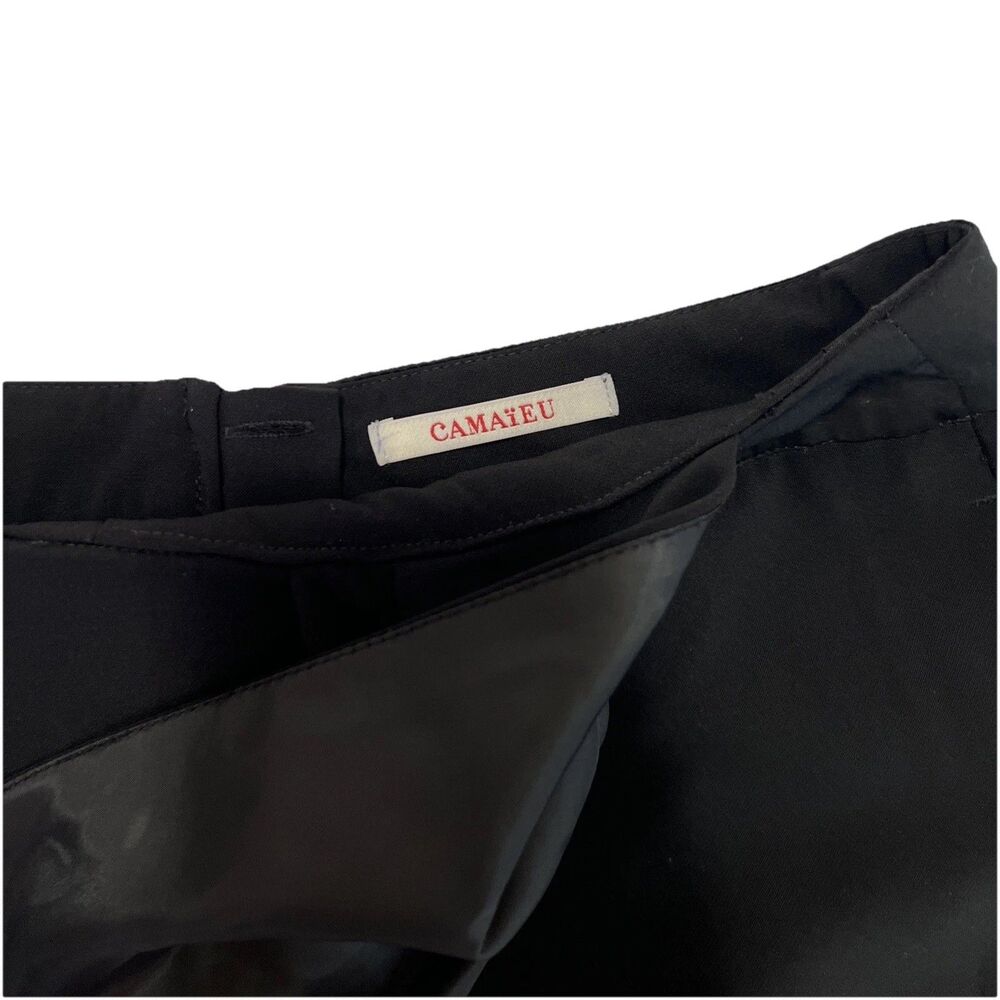 Camaieu Women’s Black Skort Dark Academia Goth Whimsy Size Small - Picture 3 of 4